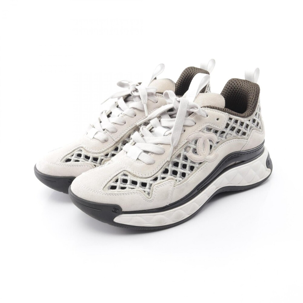 Chanel Coco Mark Mesh Sneakers Shoes #367401C58B